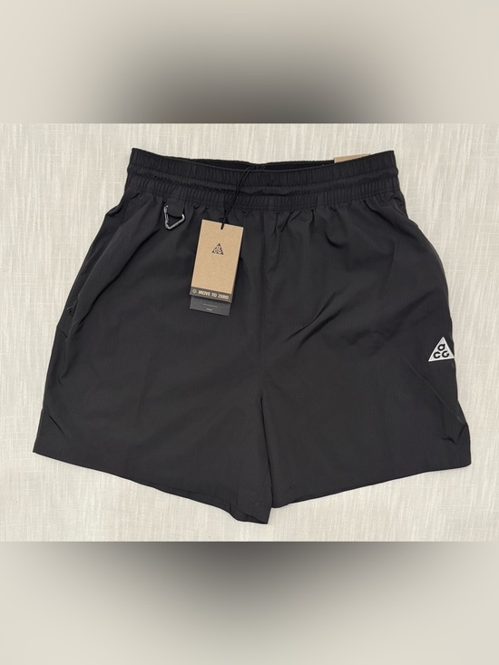 Nike ACG Pants - Nike ACG Repel Ripstop Shorts Womens Small Black Loose Fit Mid Rise HJ0263-010